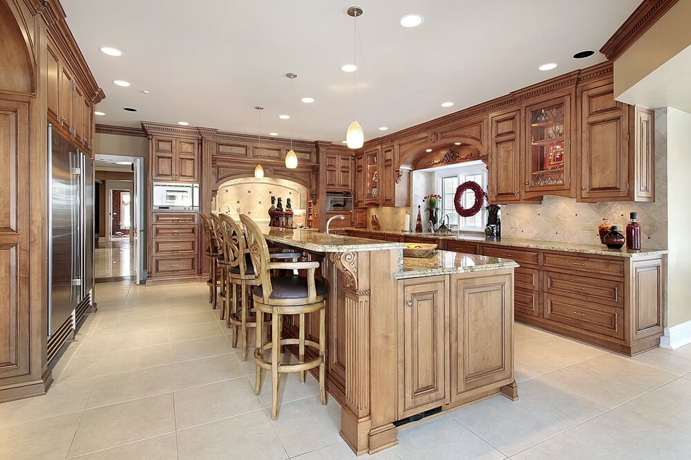Kitchen Island 2 Levels 64 amazing kitchens with island - love home designs Kitchen Island 2 Levels 64 amazing kitchens with island - love home designs