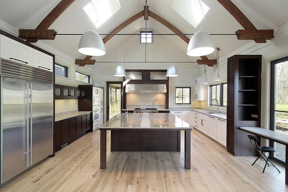 Modern Country Kitchen With Oak Cabinets kitchen remodel ideas (island and cabinet renovation) Modern Country Kitchen With Oak Cabinets kitchen remodel ideas (island and cabinet renovation)
